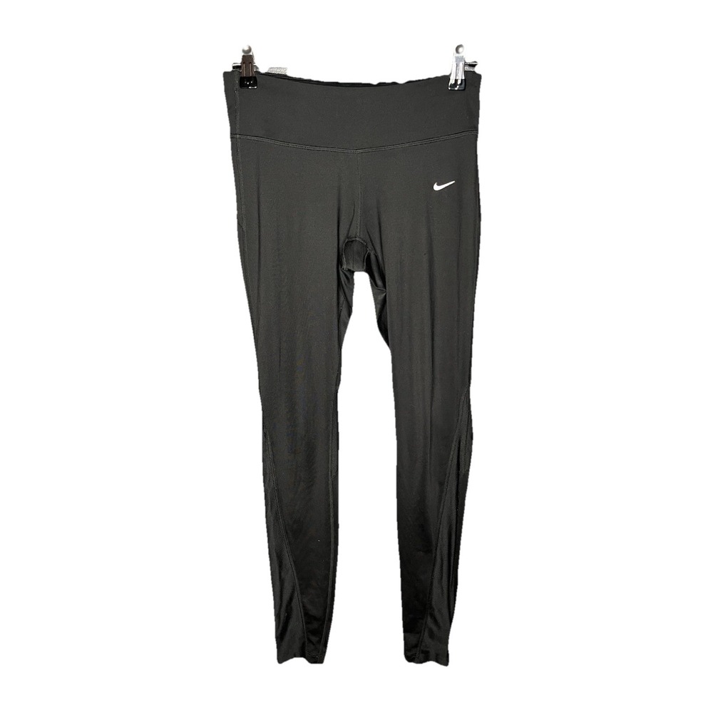 Nike Running Leggings Womens Small Dri-Fit Stretch Active Gym Yoga Workout Black